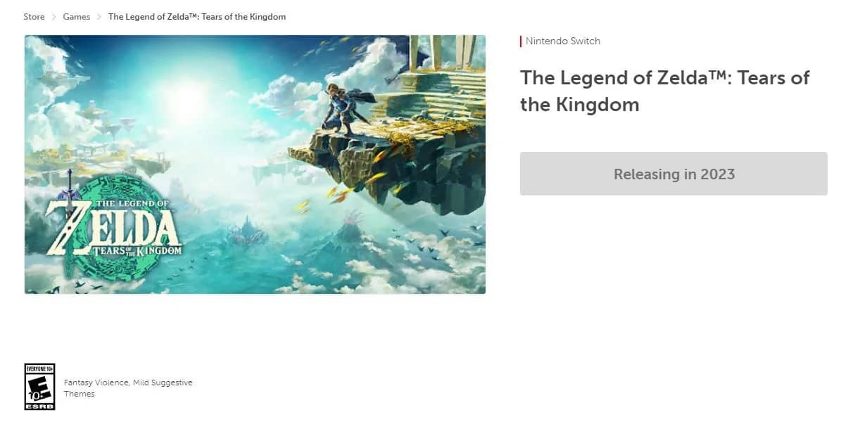 Zelda: Tears of the Kingdom